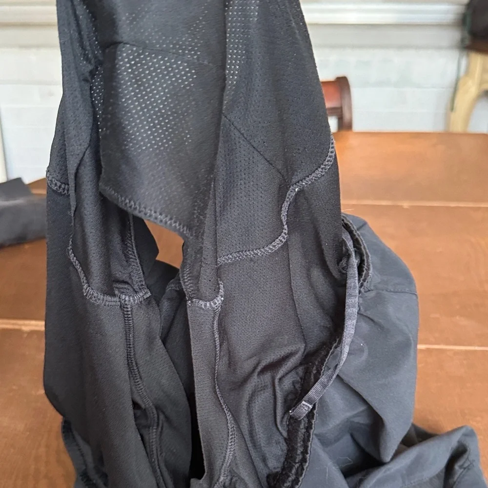 Men's Black Running Shorts - Classic Lightweight Running Shorts 2” inseam, lined - Picture 3 of 3
